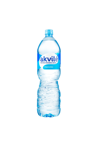 Natūralus negazuotas mineralinis vanduo AKVILĖ 1,5 l
