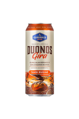 Duonos gira GUBERNIJA, skardinėje, 0,5 l