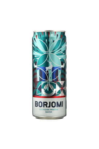 Natūralus minineralinis vanduo BORJOMI 0,33l