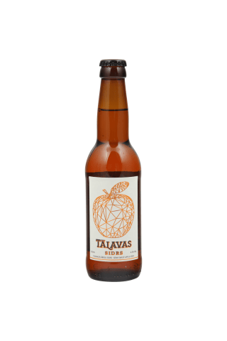 Sidrs Tālavas pussaldais ābolu Vasara 4,5% 0,33l