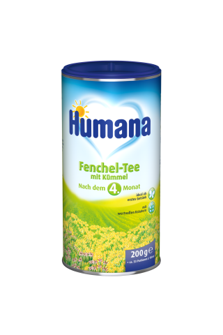 Tēja fenheļa Humana bērniem no 4 mēnešiem 200g