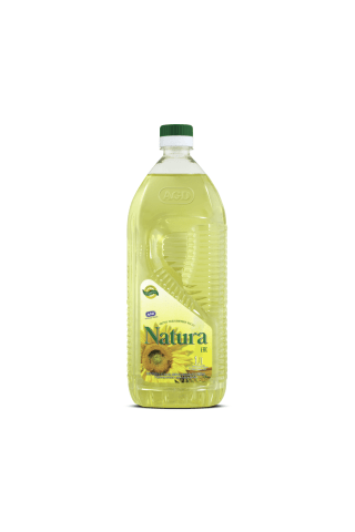 Saulėgrąžų aliejus NATURA, 1 l