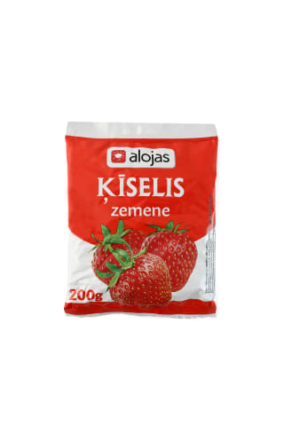 Sausais ķīselis zemeņu 200g
