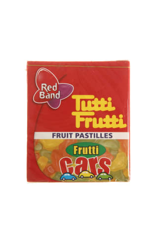 Vaisiniai kramtomi saldainiai TUTTI FRUTTI Cars, 15g
