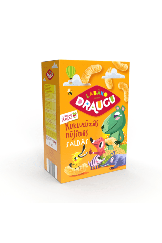 Kukurūzas nūjiņas Draugu saldās 130g