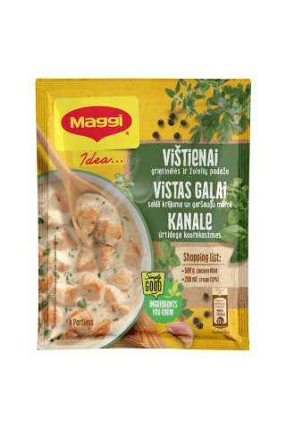 Ruošinys vištienai grietinėlės ir žolelių padaže MAGGI IDEA, 30 g