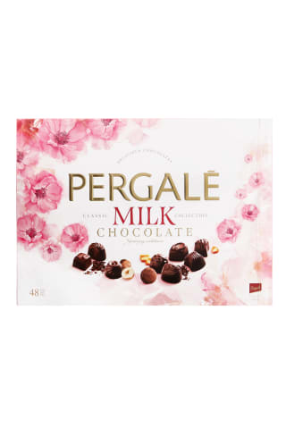 Saldainių rinkinys PERGALĖ SPRING su pieniniu šokoladu, 373 g