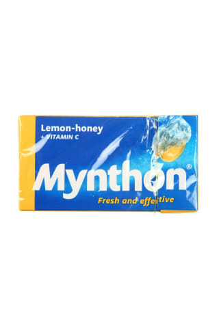 Pastilės mynthon lemon-honey, 34g