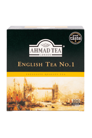 Melnā tēja Ahmad English Nr.1 100x2g