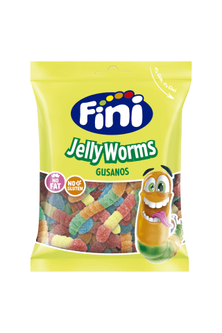 Rūgštūs guminukai FINI JELLY WORMS, 90 g