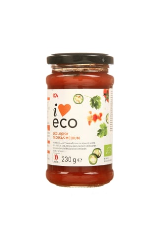 Ekologiškas tako padažas I LOVE ECO, 230 g