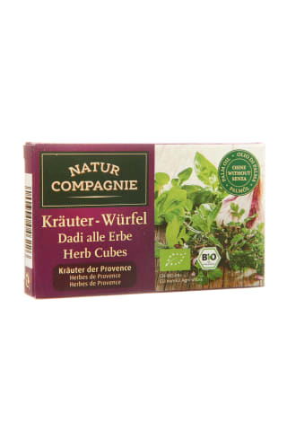 Ekologiški provanso žolelių kubeliai NATUR COMPAGNIE, 8 vnt, 80 g