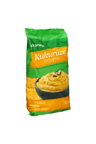 Kukurūzų kruopos SKANĖJA, 500 g