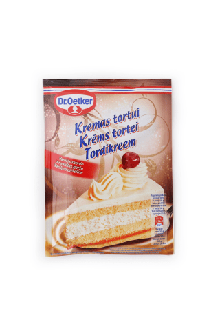 Kremas tortams vanilinis 120g