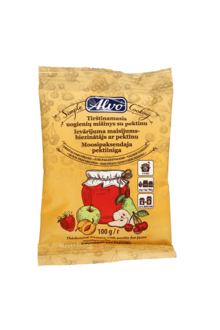 Tirštinamasis uogienės mišinys su pektinu ALVO, 100 g