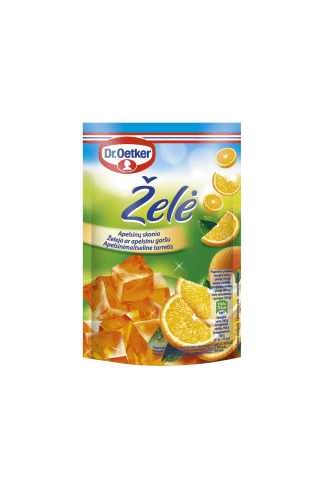 Apelsinų skonio želė DR.OETKER, 77 g