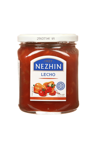 Lečo Nezhin pasterizēts 450g