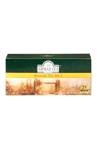 Melnā tēja Ahmad English Nr.1 25x2g