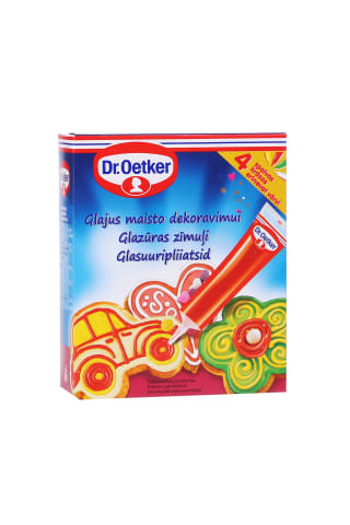 Deserta dekoratīvie glazūras zīmuļi Dr.Oetker 76g