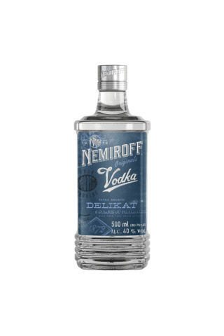 Degvīns Nemiroff Delikat Extra Smooth 40% 0.5L