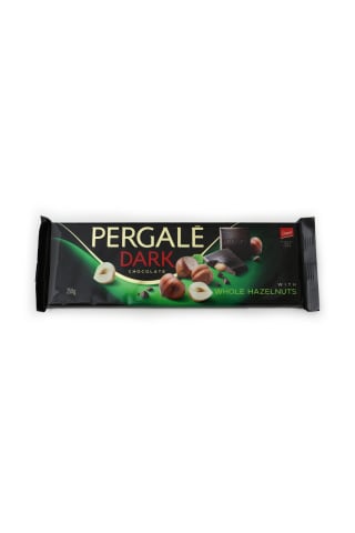 Tumšā šokolāde Pergale ar riekstiem 250g