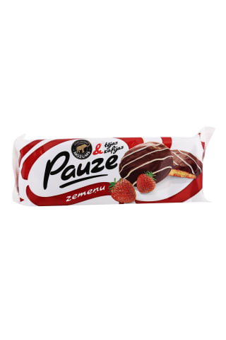 Cepumi Možums Pauze ar zemeņu marmelādi 135g