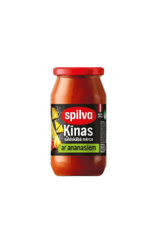 Ķīnas saldskābā mērce Spilva ar anānasiem 500g