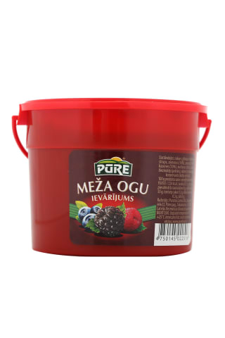 Ievārījums Pūre meža ogu 410g