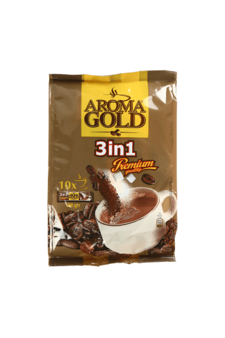 Kafijas dzēriens Aroma Gold 3in1 180g