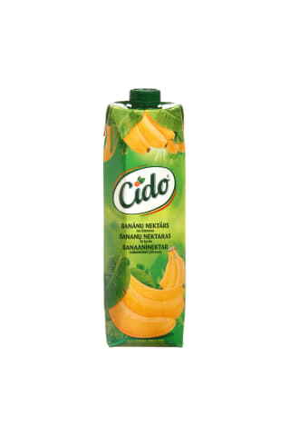 Cido Bananų Nektaras 1L Pr