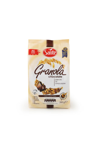 Graudaugu brokastis Sante ar šokolādi 350g