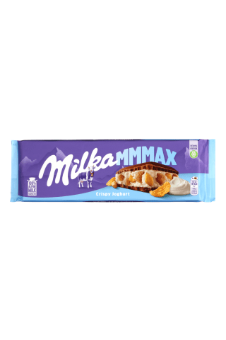 Šokoladas su traškučiaia ir jogurtu MILKA, 300g