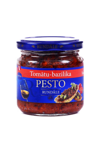 Pesto Rundāle tomātu un bazilika 180g