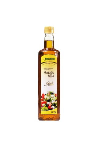 Eļļa Ideal rapšu auksti spiesta 750ml