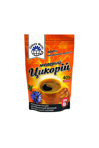 Grauzdēts cigoriņš Chicory World malts 200g