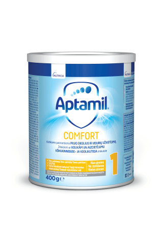 Piena maisījums Aptamil comfort 1 no dzimšanas 400g
