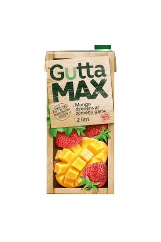 Sulas dzēriens Gutta MAX mango zemeņu 2l