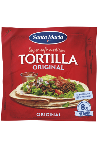 Meksikietiškos tortilijos TEX MEX, 8 vnt., 320 g