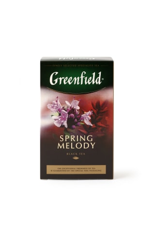 Melnā tēja Greenfield Spring melody 100g