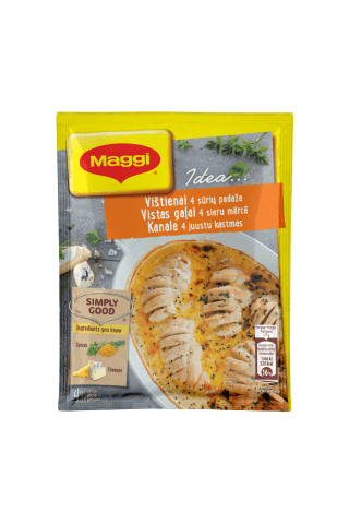 Ruošinys vištienai keturių sūrių padaže MAGGI IDEA, 32 g