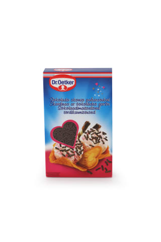Skaidiņas Dr.Oetker ar šokolādes garšu 80g