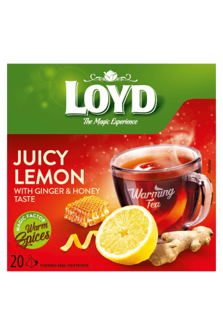 Žolelių arbata LOYD WARMINGLEMON, 20 pak.