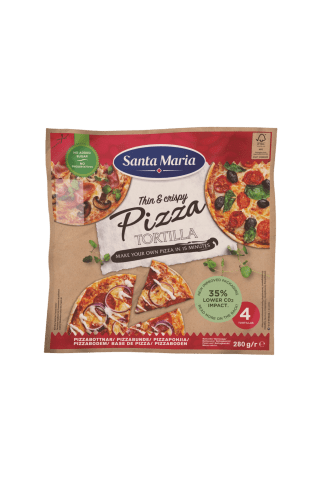 Tortilijų paplotėliai picai SANTA MARIA, 280 g