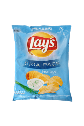 Čipsi Lay's ar krējuma un lociņu garšu 285g