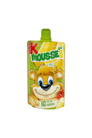 Biezenis Kubuš 100% banānu ābolu burkānu 100g