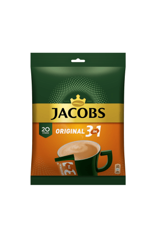 Kafijas dzēriens Jacobs 3in1 maisiņā 304g