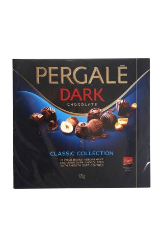 Saldainių rinkinys pergalė dark 125g