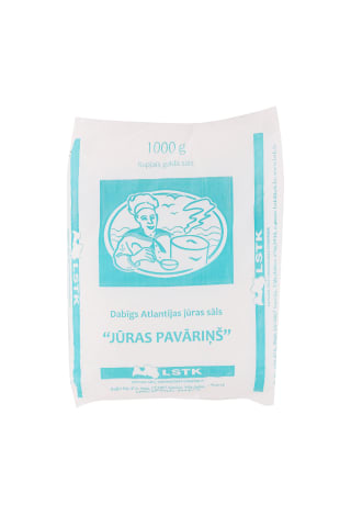 Jūras galda sāls rupjais 1kg