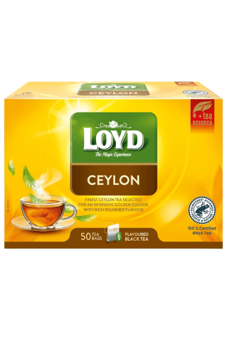 Melnā tēja Loyd Ceilonas 50gab 100g