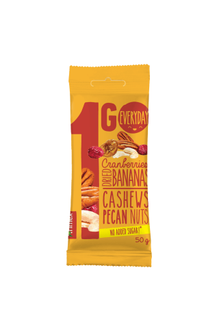 Žāvētu augļu un riekstu maisījums "1go" 50g